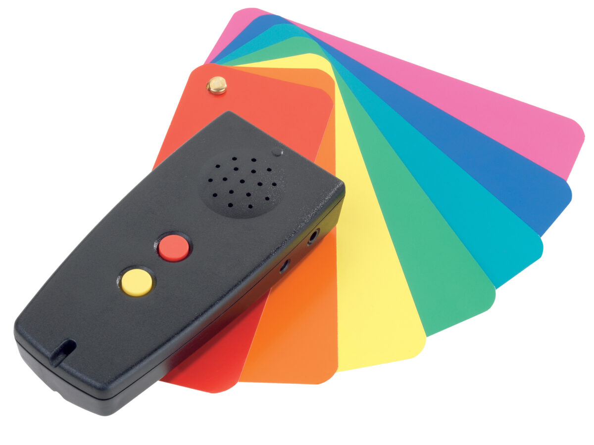 Colorino - identificador de cores com voz e detector de luz