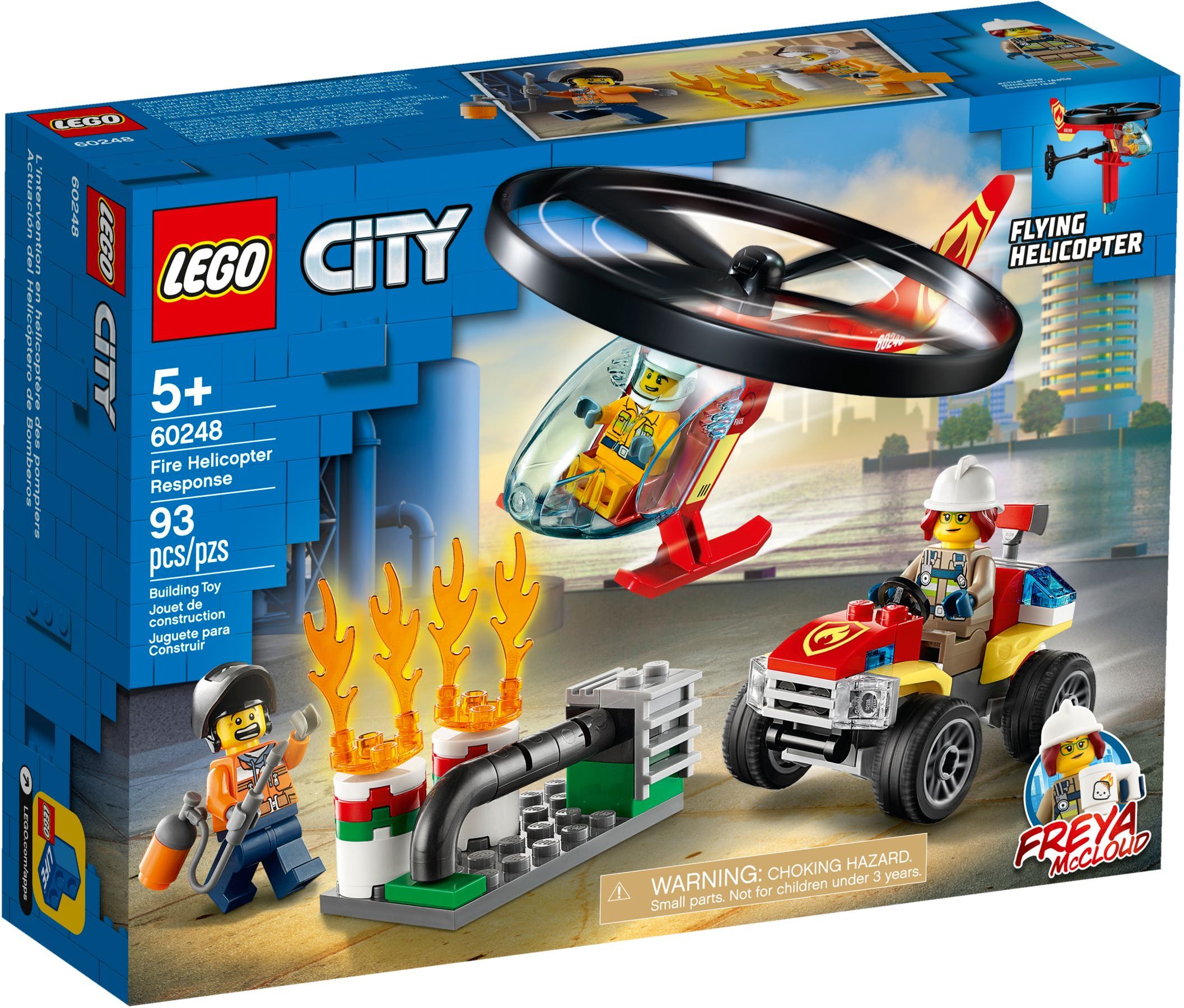 LEGO City Combate ao Fogo com Helicóptero - Image 3
