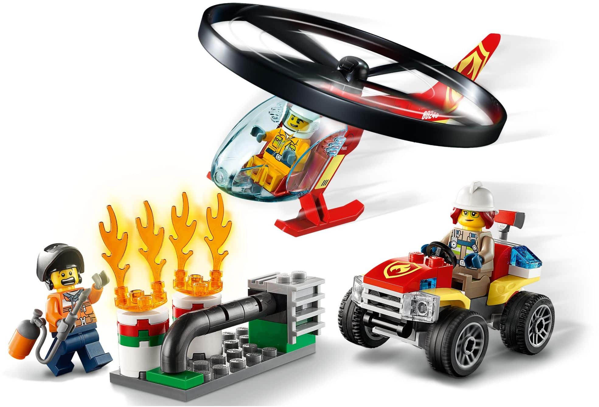 LEGO City Combate ao Fogo com Helicóptero - Image 2