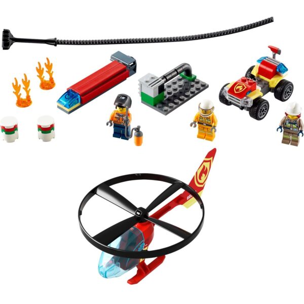 LEGO City Combate ao Fogo com Helicóptero
